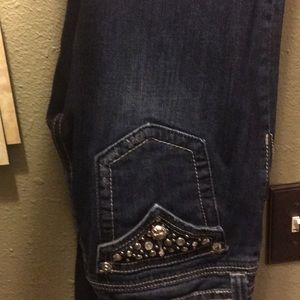 Beautiful rockstar Miss Me skinny jeans